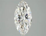 2.56ct Marquise Lab Grown Diamond (Colour G, Clarity VVS2, IGI Certified)