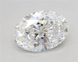 3.07ct Oval Lab Grown Diamond (Colour D, Clarity IF, GIA Certified)
