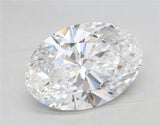 2.45ct Oval Lab Grown Diamond (Colour D, Clarity VVS1, GIA Certified)