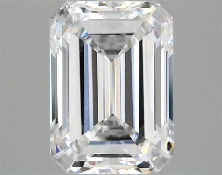 3.00ct Emerald Lab Grown Diamond (Colour D, Clarity VS2, IGI Certified)