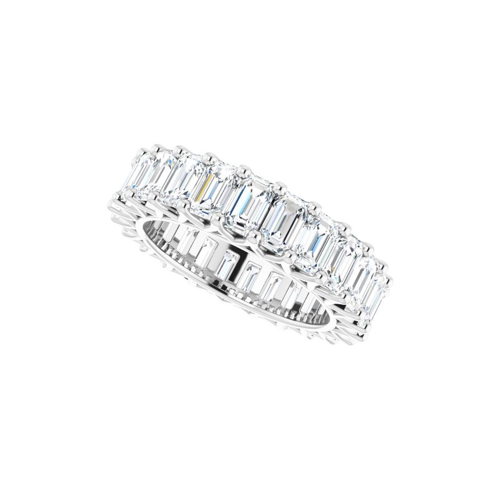 8 CTW Lab-Grown Diamond Eternity Band