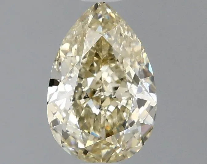 1.03ct Pear Lab Grown Diamond (Colour Fancy Light Yellow, Clarity VS2, Cut GD, IGI Certified)