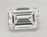 2.76ct Emerald Lab Grown Diamond (Colour D, Clarity VVS1, GIA Certified)