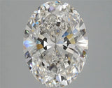 2.89ct Oval Lab Grown Diamond (Colour G, Clarity SI1, IGI Certified)