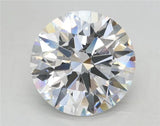 4.02ct Round Lab Grown Diamond (Colour D, Clarity VVS1, Cut EX, GIA Certified)