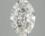 3.04ct Oval Lab Grown Diamond (Colour G, Clarity VVS2, IGI Certified)