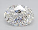 4.00ct Oval Lab Grown Diamond (Colour F, Clarity VVS2, GIA Certified)