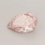 0.53ct Pear Lab Grown Diamond (Colour Fancy Intense Brownish Pink, Clarity VVS2, IGI Certified)