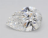 2.00ct Pear Lab Grown Diamond (Colour D, Clarity VVS1, IGI Certified)