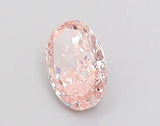 0.30ct Oval Lab Grown Diamond (Colour Fancy Brownish Pink, Clarity VS1, IGI Certified)