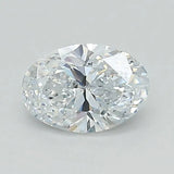 0.62ct Oval Lab Grown Diamond (Colour F, Clarity SI2, Cut GD, IGI Certified)