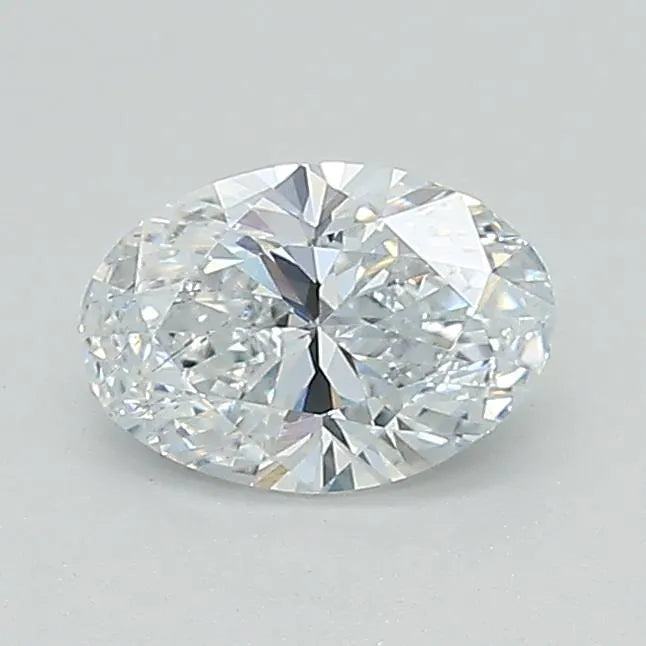 0.62ct Oval Lab Grown Diamond (Colour F, Clarity SI2, Cut GD, IGI Certified)