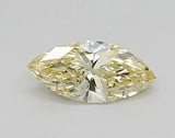 0.43ct Marquise Lab Grown Diamond (Colour Fancy Yellow, Clarity SI1, Cut GD, IGI Certified)