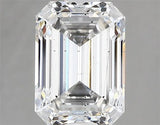 2.80ct Emerald Lab Grown Diamond (Colour F, Clarity SI1, IGI Certified)
