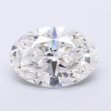 3.51ct Oval Lab Grown Diamond (Colour F, Clarity VVS2, IGI Certified)