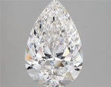 3.03ct Pear Lab Grown Diamond (Colour E, Clarity VVS2, IGI Certified)