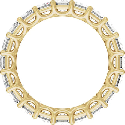 14K 5 CTW Lab-Grown Diamond Low Profile Eternity Band