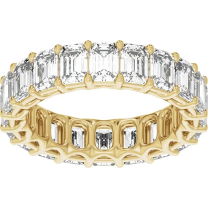 14K 5 CTW Lab-Grown Diamond Low Profile Eternity Band