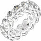 14K 5 CTW Lab-Grown Diamond Low Profile Eternity Band