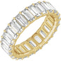 14K 5 CTW Lab-Grown Diamond Low Profile Eternity Band