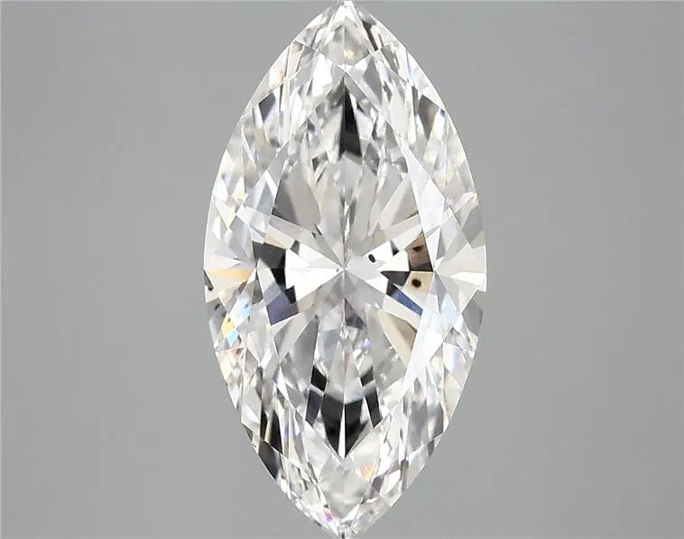 2.86ct Marquise Lab Grown Diamond (Colour F, Clarity VS2, IGI Certified)