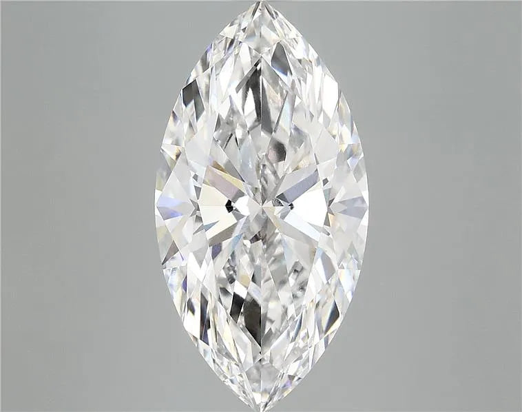 6.00 კარატიანი Marquise Lab Grown ბრილიანტი (ფერი D, სიწმინდე VVS2, IGI სერტიფიცირებული)