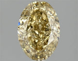 2.08ct Oval Lab Grown Diamond (Colour Fancy Intense Yellow, Clarity VS2, IGI Certified)