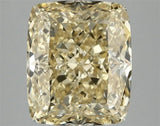 4.01ct Cushion modified Lab Grown Diamond (Colour Fancy Vivid Yellow, Clarity VVS2, IGI Certified)