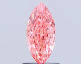 1.01ct Marquise Lab Grown Diamond (Colour Fancy Vivid Pink, Clarity VS1, IGI Certified)