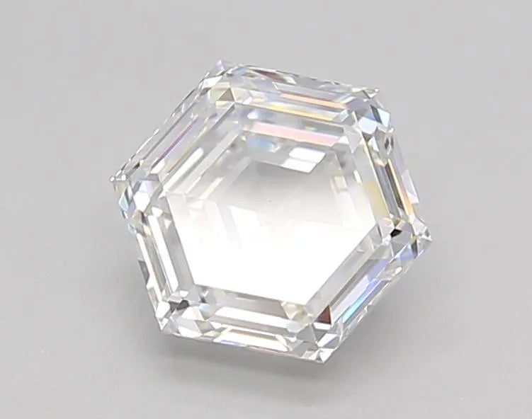 1.10ct Hexagonal Lab Grown Diamond (Colour D, Clarity VVS2, IGI Certified)