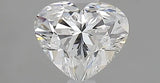0.50ct Heart Natural Diamond (Colour E, Clarity VVS2, GIA Certified)