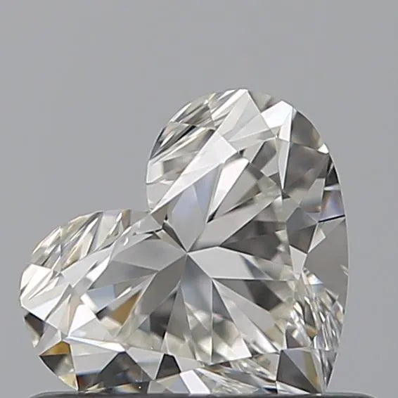 0.52ct Heart Natural Diamond (Colour H, Clarity VVS2, GIA Certified)