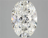 5.00ct Oval Lab Grown Diamond (Colour F, Clarity VVS2, IGI Certified)