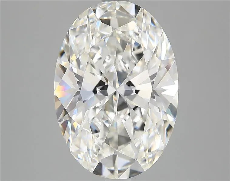 5.00ct Oval Lab Grown Diamond (Colour F, Clarity VVS2, IGI Certified)