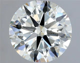 2.02ct Round Natural Diamond (Colour J, Clarity SI1, Cut EX, IGI Certified)