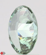 1.54ct Oval Lab Grown Diamond (Colour Fancy Vivid Green, Clarity VS1, IGI Certified)
