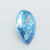1.30ct Pear Lab Grown Diamond (Colour Fancy Vivid Blue, Clarity VS1, IGI Certified)