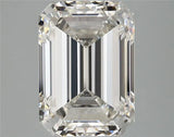 7.11ct Emerald Lab Grown Diamond (Colour G, Clarity VVS2, IGI Certified)
