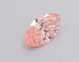 0.57ct Marquise Lab Grown Diamond (Colour Fancy Vivid Pink, Clarity VS1, IGI Certified)