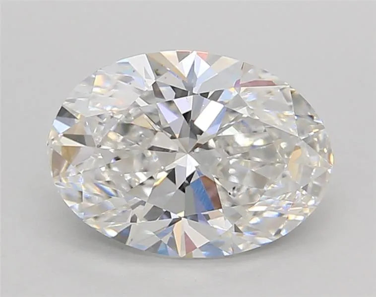 2.55ct Oval Lab Grown Diamond (Colour E, Clarity VS2, IGI Certified)