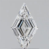 0.41ct Lozenge Natural Diamond (Colour D, Clarity VVS1, GIA Certified)