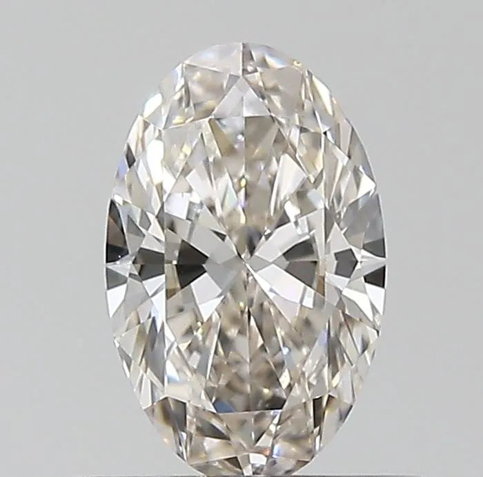 0.40ct Oval Natural Diamond (Colour K, Clarity VS2, GIA Certified)