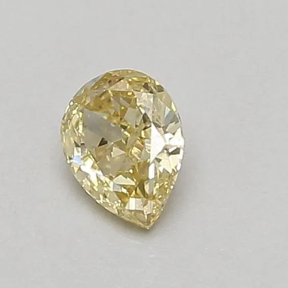0.51ct Pear Lab Grown Diamond (Colour Fancy Intense Yellow, Clarity VS1, IGI Certified)