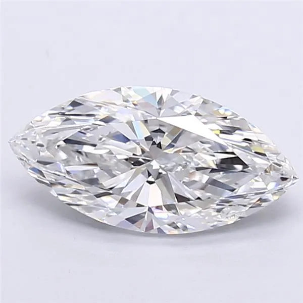 3.22ct Marquise Lab Grown Diamond (Colour E, Clarity VVS2, IGI Certified)