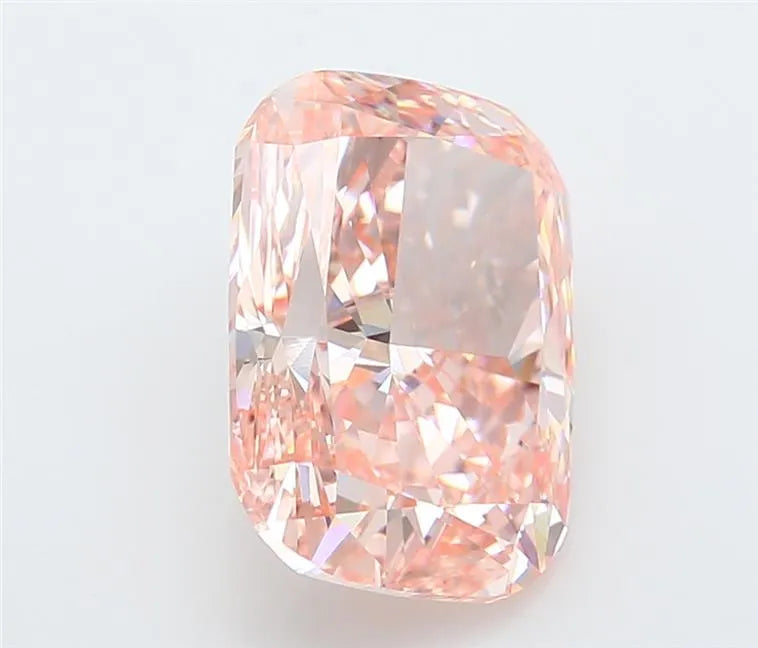 5.01ct Cushion modified Lab Grown Diamond (Colour Fancy Vivid Pink, Clarity VVS2, IGI Certified)