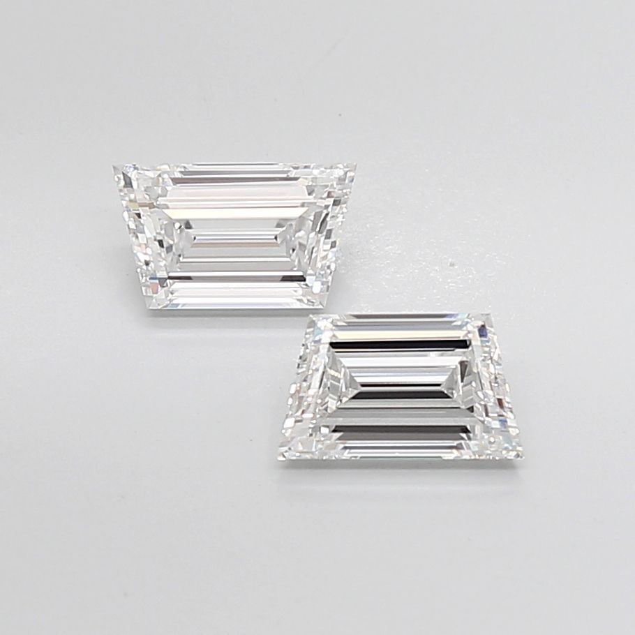 ტრაპეციის ნაკრები 1.10ct D VVS2 EX EX არცერთი