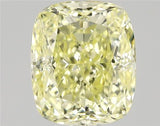 1.02ct Cushion modified Natural Diamond (Colour Fancy Light Yellow, Clarity VS1, Cut EX, GIA Certified)