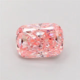 3.00ct Cushion modified Lab Grown Diamond (Colour Fancy Vivid Pink, Clarity VS2, IGI Certified)