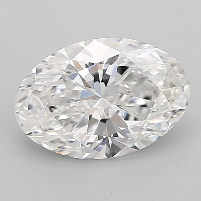 2.53ct Oval Lab Grown Diamond (Colour E, Clarity VVS2, IGI Certified)