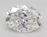 3.00ct Oval Lab Grown Diamond (Colour E, Clarity VS1, IGI Certified)